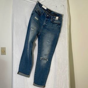 💥LAST CHANCE‼️ JUDY BLUE Distressed Boyfriend Jeans